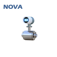 Medidor de Flujo Electromagnético Tipo Split NOVA, Sensor de Flujo de Líquidos para Tuberías de Aguas Residuales, Acero Inoxidable