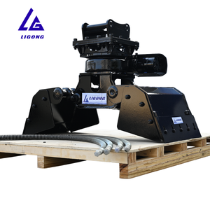 <span class=keywords><strong>Mini</strong></span> <span class=keywords><strong>pelle</strong></span> hydraulique de 1 à 2,5 tonnes avec <span class=keywords><strong>grappin</strong></span> rotatif de tri, à double tranchant et pare-boue, <span class=keywords><strong>pour</strong></span> l'excavation de terre et de <span class=keywords><strong>bois</strong></span> - Product Image 1