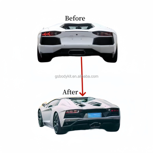 ชุด LP700กันชนหน้ารถ <span class=keywords><strong>Aventador</strong></span>, สำหรับ lambLamborghini กันชนหน้าด้านหลัง LP740คาร์บอนไฟเบอร์อัพเกรด <span class=keywords><strong>Aventador</strong></span> - Product Image 2