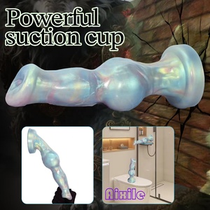 Dildo Nœud de Monstre Fantaisie Dragon avec Ventouse Puissante, Dildo Nœud Canin pour Stimulation du Point G et Jouet Sexuel Anal pour Femmes, Hommes et Gays - Product Image 6
