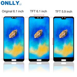 จอแสดงผล LCD ขนาด 6.1 นิ้วสำหรับหัวเว่ย P20 โปรหน้าจอสัมผัสพร้อมกรอบสำหรับหัวเว่ย P20 โปร CLT-L09 CLT-L29 CLT-AL00 CLT-AL01 จอแอลซีดี - Product Image 6