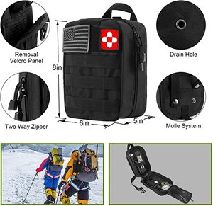 Personalizado Ifak trauma kitmedical acción de combate de emergencia impermeable táctico supervivencia bolsa botiquín de primeros auxilios con torniquete - Product Image 5