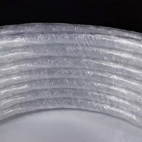 Perímetro de piscina de varios núcleos, iluminación lineal, Cable óptico de plástico, larga distancia de iluminación, fibra óptica, lado blanco brillante