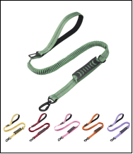 Correa de Seguridad para Perros de Alta Resistencia con Gancho Giratorio de 360 Grados de Aleación de Zinc para Mascotas en Color Morado - Product Image 6