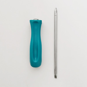 Dual Purpose Screwdriver Phillips And Flathead Chrome Vanadium Steel Magnetic PH2 Metric Diy Tool Individual Piece - Product Image 1
