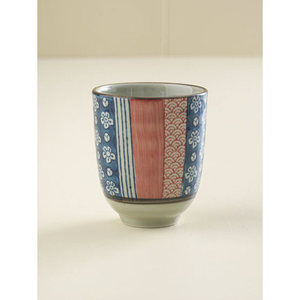 Tazza di acqua moderna con motivo a fiore del vento 170ml tazza in ceramica con manico Logo personalizzabile semplice stile occidentale per Espresso - Product Image 1