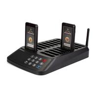 Système d'appel sans fil 99 canaux 433,92 MHz 1000 m pour clients, système de pagination et de gestion des files d'attente pour restaurants et aires de restauration RETEKESS T115