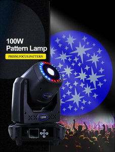 Mini projecteur Led à tête mobile 7R 100w, éclairage de scène pour Club <span class=keywords><strong>DJ</strong></span> - Product Image 2