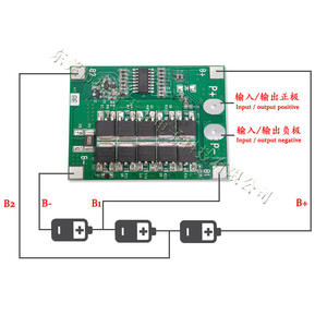 Carte de charge et de décharge à port unique Li-ion 3S 11.1V 12.6V 5A-25A pour batterie lithium ternaire NMC 3.7V B63 - Product Image 2