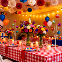 Ornements réfléchissants en forme de boule à motifs floraux disco, fabriqués sur mesure, écologiques, pour les fêtes de festival et les anniversaires