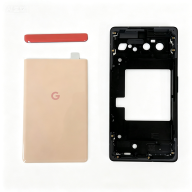 New Middle Frame Bezel Housing Back Glass Cover Replacement for Google Pixel 6 Mobile Phone Housing