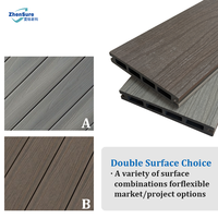 Planches de terrasse WPC modernes personnalisables pour extérieur, antidérapantes, durables, imperméables, ignifuges, à grain de bois, pour terrasse, jardin, parc