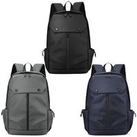 Sac à dos pour ordinateur portable léger et imperméable en polyester, style mode, avec logo personnalisé, pour étudiants, affaires, voyages, usage quotidien