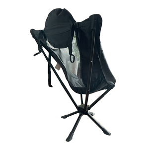 Chaise de camping pliante rotative en aluminium pour pique-nique, plage et pêche, nouvelle version améliorée, portable, pour l'extérieur - Product Image 3
