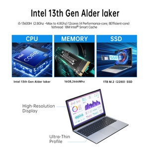 โน้ตบุ๊คใหม่ I5 ขนาด 15.6 นิ้ว ระบบปฏิบัติการ Win10 ความจุ 512GB/1TB รุ่น ODM พร้อมคีย์บอร์ดเรืองแสง ตัวเครื่องโลหะ สำหรับธุรกิจ ระบบ Win 10 แรม 8GB โน้ตบุ๊ค Core I7 - Product Image 5