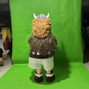 Custom Design di alta qualità oro peluche <span class=keywords><strong>leone</strong></span> Cosplay abbigliamento per adulti di grandi dimensioni Comfort morbido <span class=keywords><strong>Costume</strong></span> da mascotte pronto per la spedizione - Product Image 6