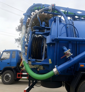 Camion de nettoyage des égouts à double réservoir, buse rotative à 360°, diesel haute performance, capacité <span class=keywords><strong>du</strong></span> réservoir de 20 m³, Euro 3, <span class=keywords><strong>manuel</strong></span> - Product Image 5