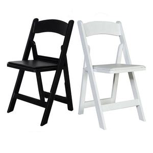 Chaises pliantes bon marché pour fêtes, vente chaude, chaises en plastique blanc, chaises pliantes en résine Wimbledon pour événements, mariage, fête, légères - Product Image 6