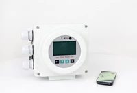 Medidor de Flujo Magnético Digital KAMBODA DN80-DN300 SUS316L con Convertidor Integrado, Cable de 15m y Pantalla LCD para Líquidos, Gas y Aceite