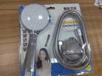 Service OEM – Ensemble de douche complet finition chromée en ABS avec douchette à main, flexible de douche et support mural – Installation facile – Commande en gros