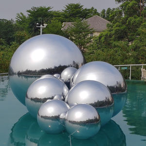 ลูกโป่งเป่าลมพีวีซีทรงกลมลอยสีทองสำหรับงานปาร์ตี้ในโรงเรียนงานเลี้ยงสังสรรค์สำหรับงานแต่งงาน - Product Image 6