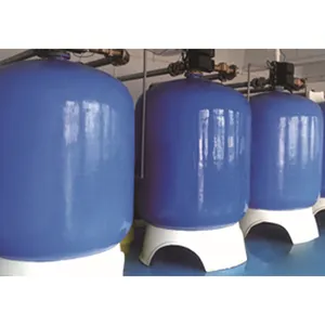 سعر المصنع 1054 FRP ضغط الألياف الزجاجية المقوى خزان البلاستيك لمعالجة المياه