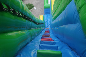 Xinyue - Tobogán Acuático Inflable <span class=keywords><strong>de</strong></span> PVC <span class=keywords><strong>de</strong></span> 2 Carriles, Personalizable, con Logotipo en Color Personalizado, Garantía <span class=keywords><strong>de</strong></span> 2-3 Años, para Parques <span class=keywords><strong>de</strong></span> Trampolines - Product Image 4