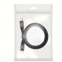 Cable USB de Carga Rápida para Laptop, 240W PD Tipo C, Trenzado de Nailon, Carga Rápida, Transferencia de Datos de 480Mbps, Directo de Fábrica OEM