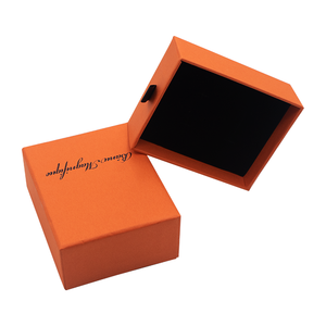 Tùy chỉnh sang trọng trượt ngăn kéo hộp cứng cứng nhắc các tông với Ribbon <span class=keywords><strong>Rope</strong></span> Sponge Liner & in nổi cho bao bì Quà Tặng - Product Image 5