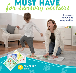 Mayki เสื่อเจลพีวีซีสำหรับเด็กเสื่อมประสาทสัมผัสทางประสาทสัมผัสแบบไดนามิกอุปกรณ์ในห้องสำหรับเด็กออทิสติก - Product Image 6