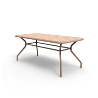 Ensemble de table à manger en aluminium personnalisé pour l'extérieur, design créatif pour les zones alimentaires, les zones de loisirs, les stations balnéaires