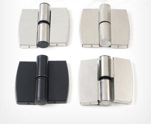 Componente de herraje para mamparas de baño de acero inoxidable 201 con bisagra cuadrada - Product Image 6