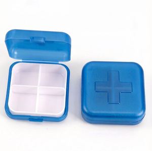 Boîte de rangement portable de petite taille pour pilules et bijoux, conteneur en plastique robuste et léger - Product Image 2