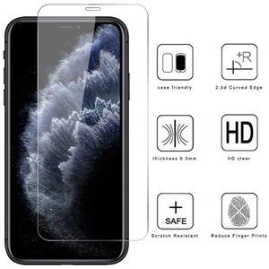 Pellicola proteggi schermo in vetro temperato 2.5D Premium per Iphone X XR XS Max 13 12 <span class=keywords><strong>11</strong></span> 7 8 Plus <span class=keywords><strong>Xiaomi</strong></span> <span class=keywords><strong>Redmi</strong></span> 20X K40 9A <span class=keywords><strong>Note</strong></span> 10 Pro - Product Image 2