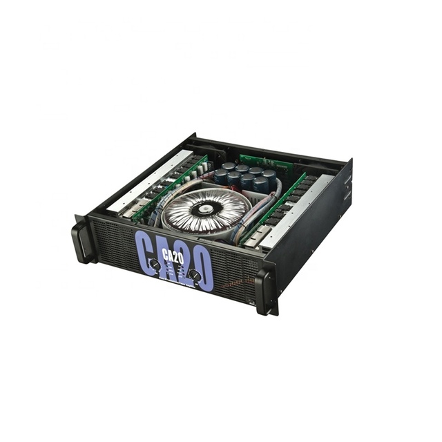 MORIN Factory 1200W High Power Class H Protection LED 2-CH 8 OHM Professional Amplifier for 10/12/15/18 Inch Passive Speaker