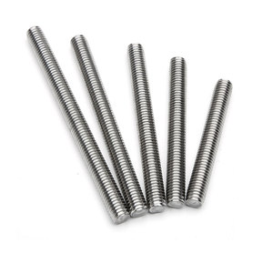 304 Stainless Steel Rod Full Threaded <b>Screw</b> M4 M5 M6 M8 For Machinery Parts - Product Image 4