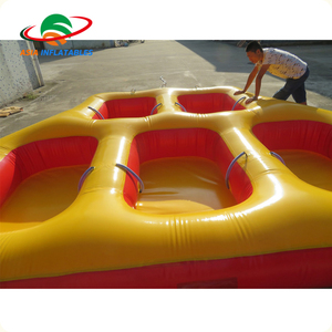 Bote Inflable para 5 Personas, Bote Inflable en Forma <span class=keywords><strong>de</strong></span> Donut, Bote Remolcable Flotante para Agua - Product Image 4