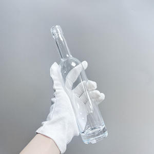 Custom Empty <strong>175ml</strong> Spirit <strong>Liquor</strong> Vodka Whisky Wine Glass <strong>Bottles</strong> - Product Image 3