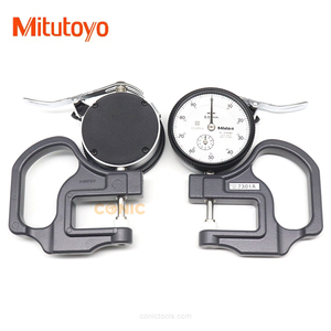 Genuine Original Mitutoyo 0-10mmx0.0mm Indicador Mostrador Analógico 7301A Espessura Medidor - Product Image 4