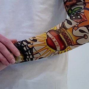 Nuovi Manicotti Protettivi con Motivo Floreale, Protezione Solare, Rinfrescanti, per Golf e Attività all'Aperto - Product Image 5