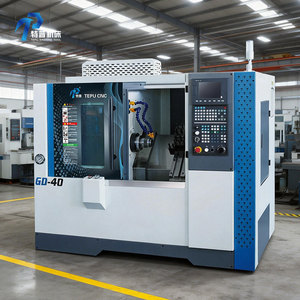 TEPU Endüstriyel A2 Mil Eğimli Tezgah 300Mm Dönüşlü İşleme Tornalama Eğimli Tezgah CNC Taret Torna Makinesi (<span class=keywords><strong>Metal</strong></span> İçin) - Product Image 2