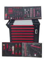 Servante d'Atelier Professionnelle en Acier à 7 Tiroirs Multi-Fonctions pour Mécaniciens et Garages (OEM)