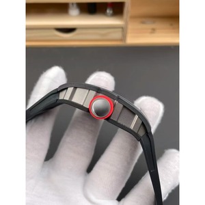 Configuración de primera categoría: caja de cerámica en forma de barril con movimiento esqueletizado, reloj mecánico automático resistente al agua. - Product Image 6