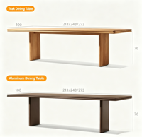 Ensemble de mobilier de jardin : tables et chaises d'extérieur en aluminium pour terrasse, idéal pour hôtels et espaces extérieurs
