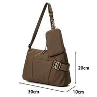 Sac messager pour femme, grande capacité, sac à main, sac à bandoulière, sac décontracté pour le quotidien, les voyages, le sport, les courses, sac bandoulière