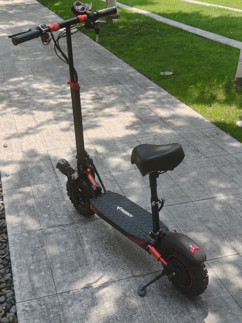 11" Electric Scooter for Adults with Seat, 1200W Motor up to 35MPH&40Miles Long Range, Foldable E Scooter