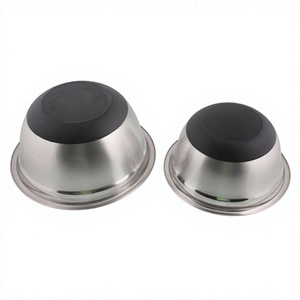 Heavy Duty Polished Stainless Steel Mixing Bowl Dishwasher Safe Rust Resistant Eco-Friendly Lightweight Available Reasonable - Product Image 2