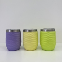 Tazas de Café Reutilizables con Forma de Huevo, Lindas y Coloridas, de Acero Inoxidable y Plástico, a Prueba de Fugas, Ecológicas, en Oferta