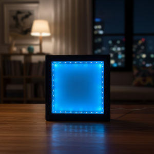 <span class=keywords><strong>Cadre</strong></span> <span class=keywords><strong>photo</strong></span> artisanal avec lumières LED, <span class=keywords><strong>cadre</strong></span> <span class=keywords><strong>en</strong></span> résine creuse pour spécimens, avec lumières, <span class=keywords><strong>cadre</strong></span> <span class=keywords><strong>photo</strong></span>, veilleuse DIY, décoration de bureau - Product Image 1