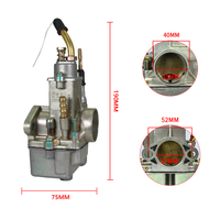 Carburateur de moto pour carburateur russe Dnepr MT Ural K65 K65T Pekar 12-volt K65T
